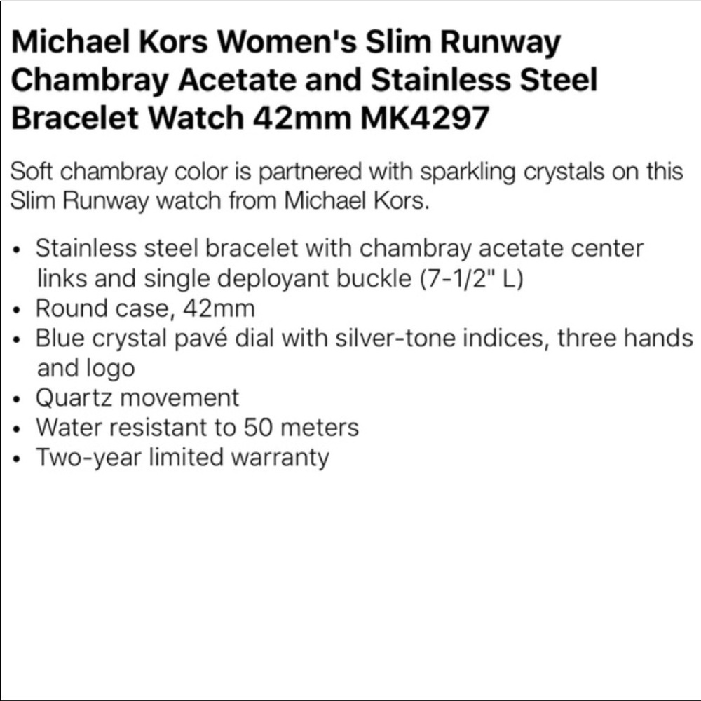 Soldđźš« Michael Kors Watch - Picture 6 of 6